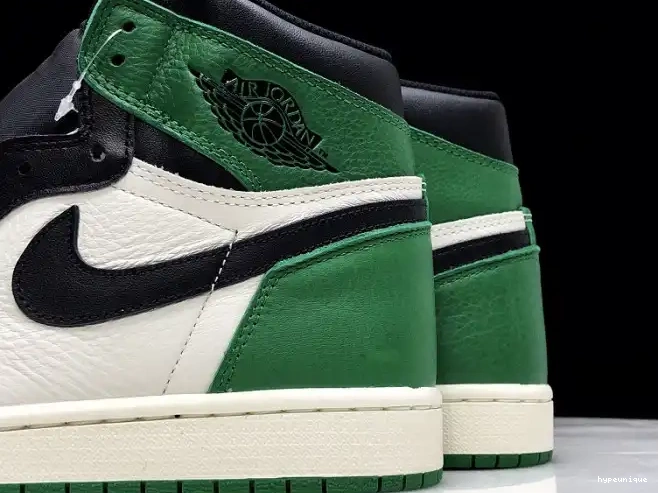 HYPE Green Air NRG Jordan OG 1 Sail-Black Pine High 555088-302 0616